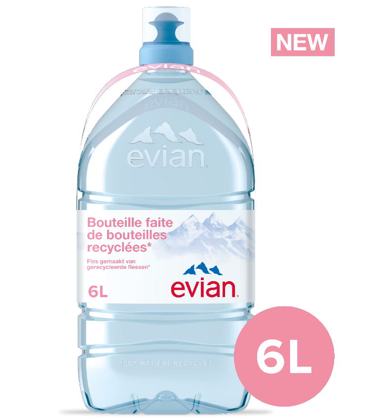 La première fontaine evian® désormais disponible en Belgique